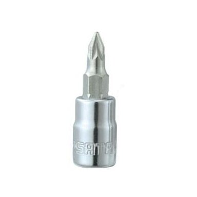 1/4" Galvutė su 37L POZI-DRIVE antgaliu