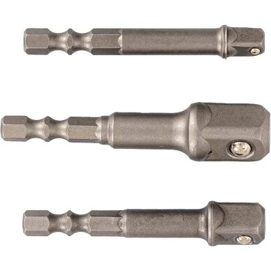 1/4" + 3/8" + 1/2" + 3/4" Adapterių rinkinys 12vnt. 5 1/4" + 3/8" + 1/2" + 3/4" Adapterių rinkinys 12vnt. 5