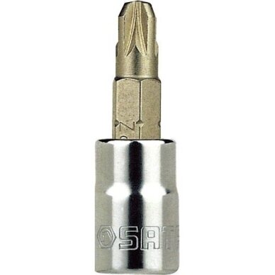 3/8" Galvutė su POZI-DRIVE antgaliu 3/8" Galvutė su POZI-DRIVE antgaliu