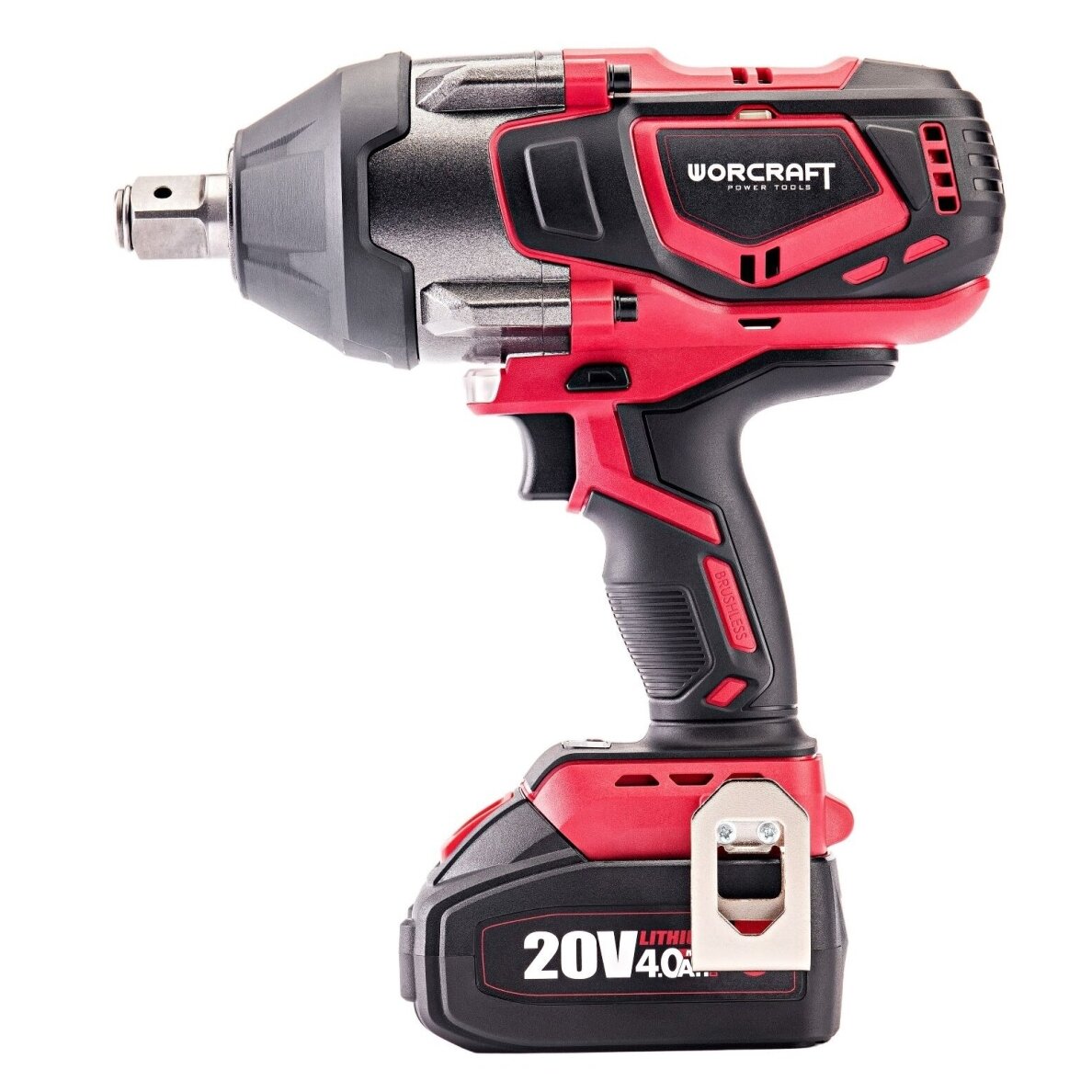 Akumuliatorinis smūginis veržliasukis 3/4'' 1800nm 20V LI-ION (XCUBE dėžė) 4 Akumuliatorinis smūginis veržliasukis 3/4'' 1800nm 20V LI-ION (XCUBE dėžė) 4