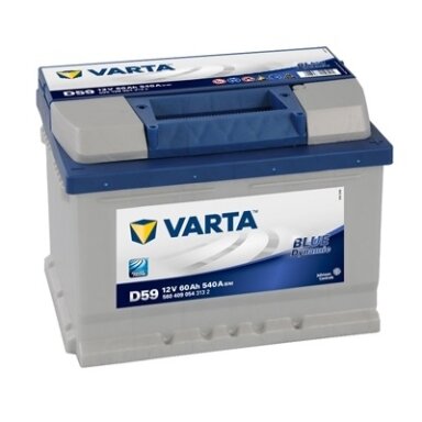 Akumuliatorius VARTA D59 60Ah 540A