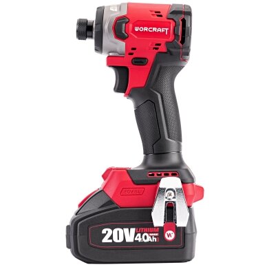 Akumuliatorinio suktuvo-gręžtuvo ir smūginio suktuvo rinkinys 20V LI-ION (XCUBE dėžė) 10