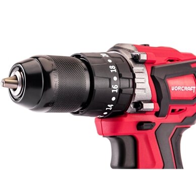 Akumuliatorinio suktuvo-gręžtuvo ir smūginio suktuvo rinkinys 20V LI-ION (XCUBE dėžė) 6