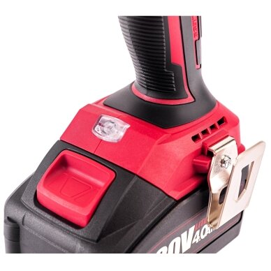 Akumuliatorinio suktuvo-gręžtuvo ir smūginio suktuvo rinkinys 20V LI-ION (XCUBE dėžė) 7