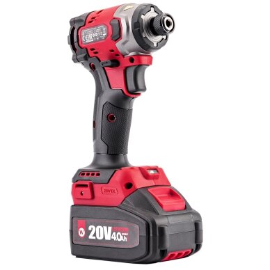 Akumuliatorinio suktuvo-gręžtuvo ir smūginio suktuvo rinkinys 20V LI-ION (XCUBE dėžė) 9 Akumuliatorinio suktuvo-gręžtuvo ir smūginio suktuvo rinkinys 20V LI-ION (XCUBE dėžė) 9