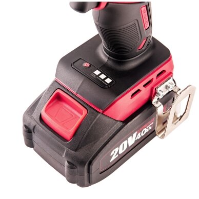 Akumuliatorinis smūginis veržliasukis 3/4'' 1800nm 20V LI-ION (XCUBE dėžė) 10 Akumuliatorinis smūginis veržliasukis 3/4'' 1800nm 20V LI-ION (XCUBE dėžė) 10