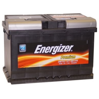 Akumuliatorius Energizer Premium EM77-L3 77Ah 780A