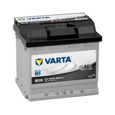 Akumuliatorius VARTA B19 45Ah 400A Akumuliatorius VARTA B19 45Ah 400A