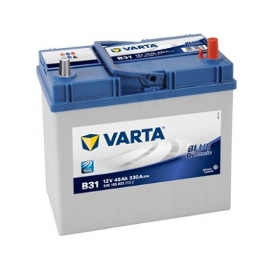 Akumuliatorius VARTA B31 45Ah 330A Akumuliatorius VARTA B31 45Ah 330A