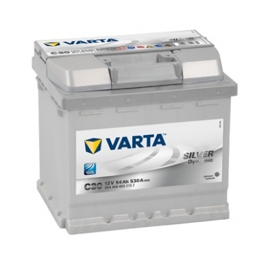 Akumuliatorius VARTA C30 54Ah 530A Akumuliatorius VARTA C30 54Ah 530A