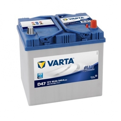 Akumuliatorius VARTA D47 60Ah 540A Akumuliatorius VARTA D47 60Ah 540A