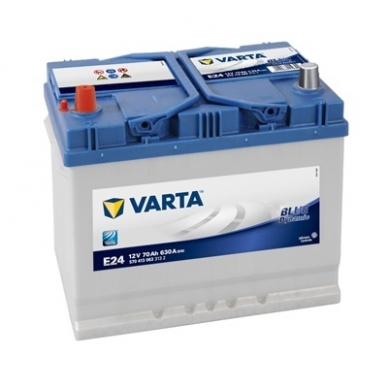 Akumuliatorius VARTA E24 70Ah 630A Akumuliatorius VARTA E24 70Ah 630A