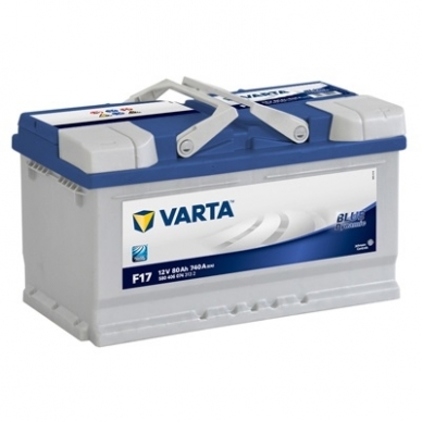 Akumuliatorius VARTA F17 80Ah 740A Akumuliatorius VARTA F17 80Ah 740A
