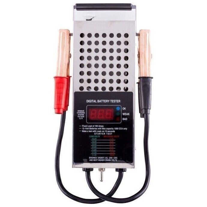 Akumuliatoriaus baterijos testeris skaitmeninis 12V Akumuliatoriaus baterijos testeris skaitmeninis 12V