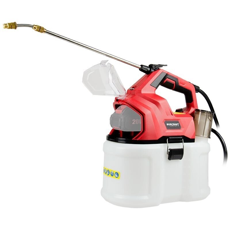 Akum. slėginis purkštuvas WORCRAFT 8l 20V LI-ION (Be akumuliatoriaus ir įkroviklio) Akum. slėginis purkštuvas WORCRAFT 8l 20V LI-ION (Be akumuliatoriaus ir įkroviklio)