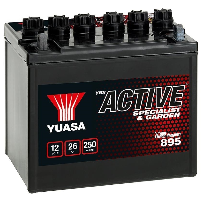 Akumuliatorius YUASA GARDEN 12V 26Ah 250A 895 Akumuliatorius YUASA GARDEN 12V 26Ah 250A 895