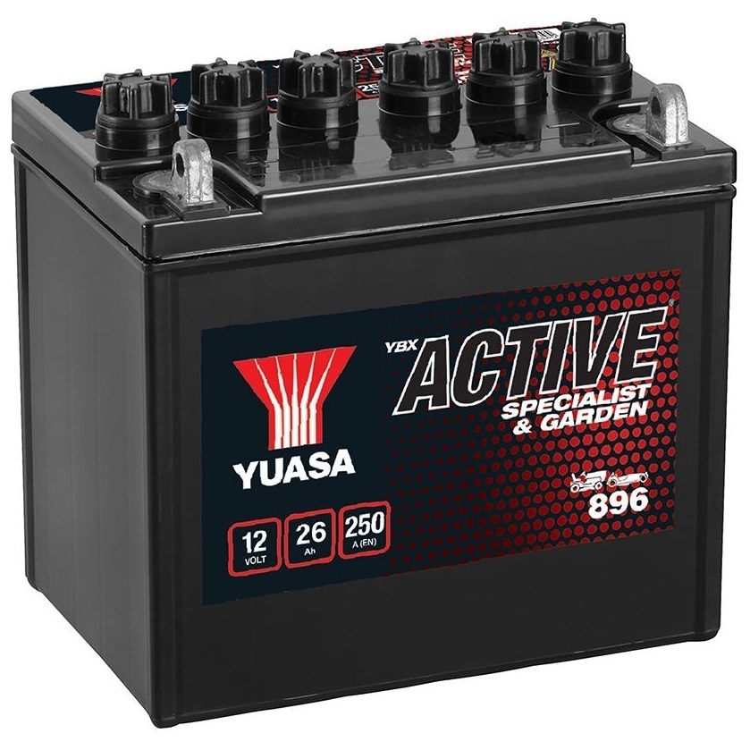 Akumuliatorius YUASA GARDEN 12V 26Ah 250A 896 Akumuliatorius YUASA GARDEN 12V 26Ah 250A 896