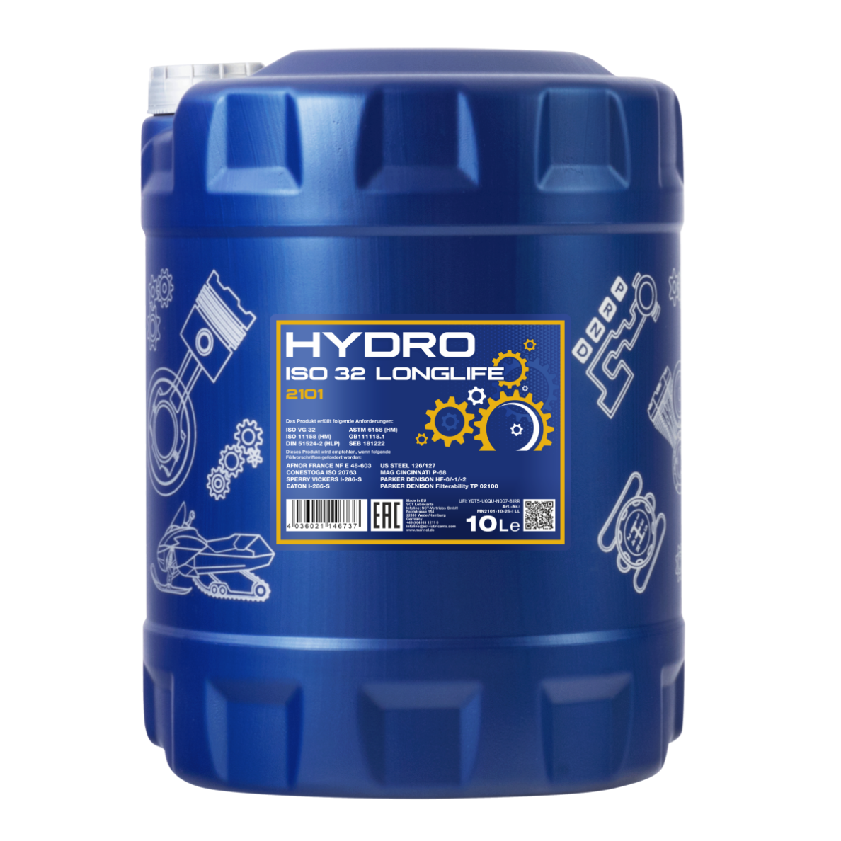 Mannol hydraulic oil ISO 32 10L Mannol hydraulic oil ISO 32 10L