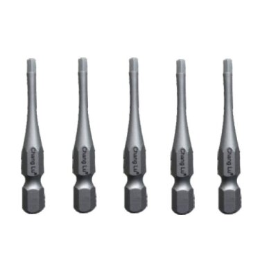 Antgalis smūginis IMBUS 1/4" (6.3mm), 5vnt. S2 Antgalis smūginis IMBUS 1/4" (6.3mm), 5vnt. S2