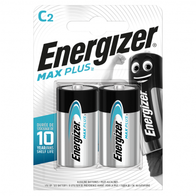Baterija Energizer Max Plus C LR14 2vnt