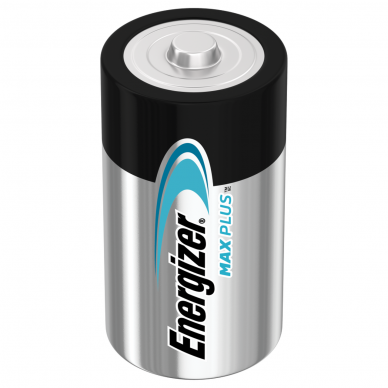 Baterija Energizer Max Plus D LR20 2vnt 1 Baterija Energizer Max Plus D LR20 2vnt 1