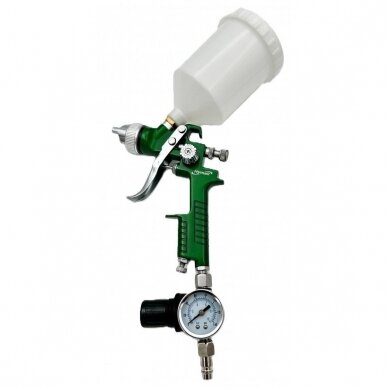 Dažymo pistoletas pulverizatorius 1.4mm HVLP 1 Dažymo pistoletas pulverizatorius 1.4mm HVLP 1