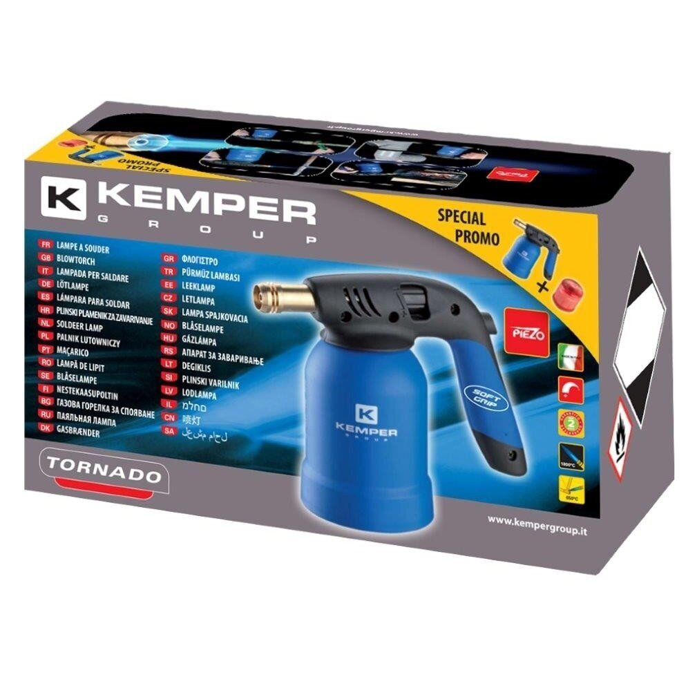 Degiklis KEMPER ir 190g dujų balionas Degiklis KEMPER ir 190g dujų balionas