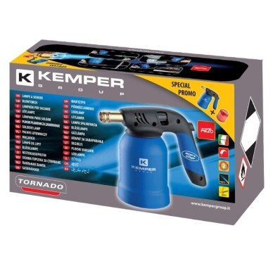 Degiklis KEMPER ir 190g dujų balionas Degiklis KEMPER ir 190g dujų balionas