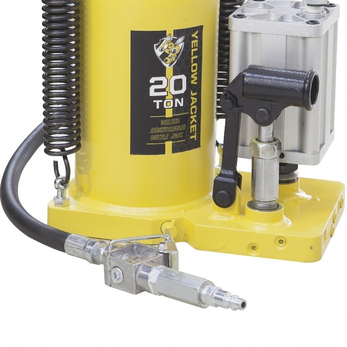 Domkratas pneumo-hidraulinis cilindrinis 20T 258-500mm 3
