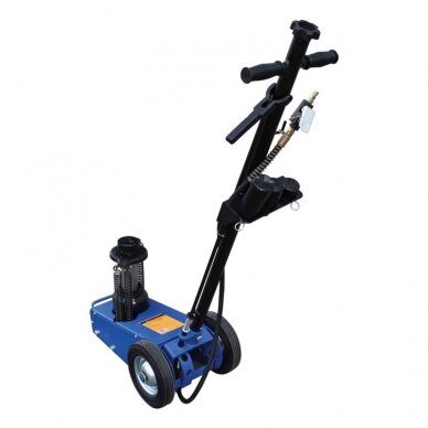 Domkratas pneumo-hidraulinis cilindrinis su ratukais 22T 225-430mm 2 Domkratas pneumo-hidraulinis cilindrinis su ratukais 22T 225-430mm 2