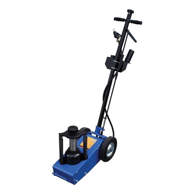 Domkratas pneumo-hidraulinis cilindrinis su ratukais 22T 225-430mm Domkratas pneumo-hidraulinis cilindrinis su ratukais 22T 225-430mm