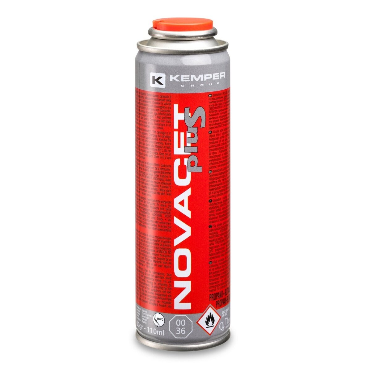 Dujos propano/butano/propileno KEMPER NOVACET ANTIFLARE 60g Dujos propano/butano/propileno KEMPER NOVACET ANTIFLARE 60g