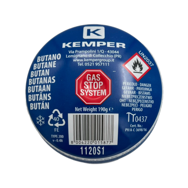 Dujos KEMPER STOP GAS 190g 1 Dujos KEMPER STOP GAS 190g 1