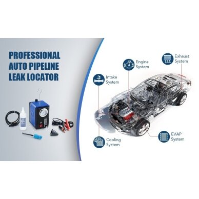 Dūmų generatorius sandarumo patikrai 4