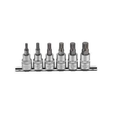 Dvylikakampis-galvutė Spline 3/8" rinkinys 6 dalių