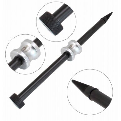Dyzelinių kuro purkštukų tarpinių išėmimo įrankis 345mm 1 Dyzelinių kuro purkštukų tarpinių išėmimo įrankis 345mm 1