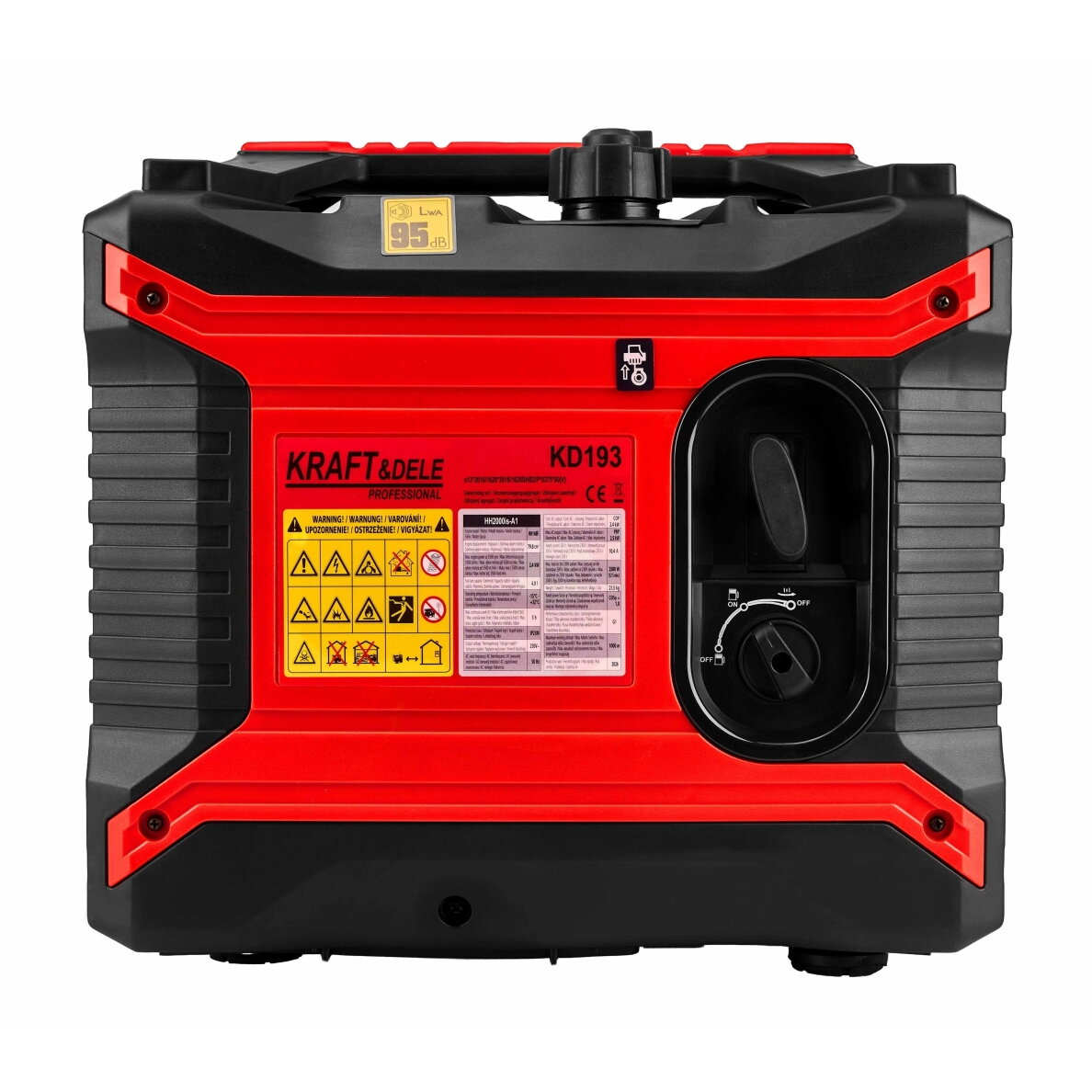 El. srovės generatorius benzininis inverterinis 2500W 230V 4
