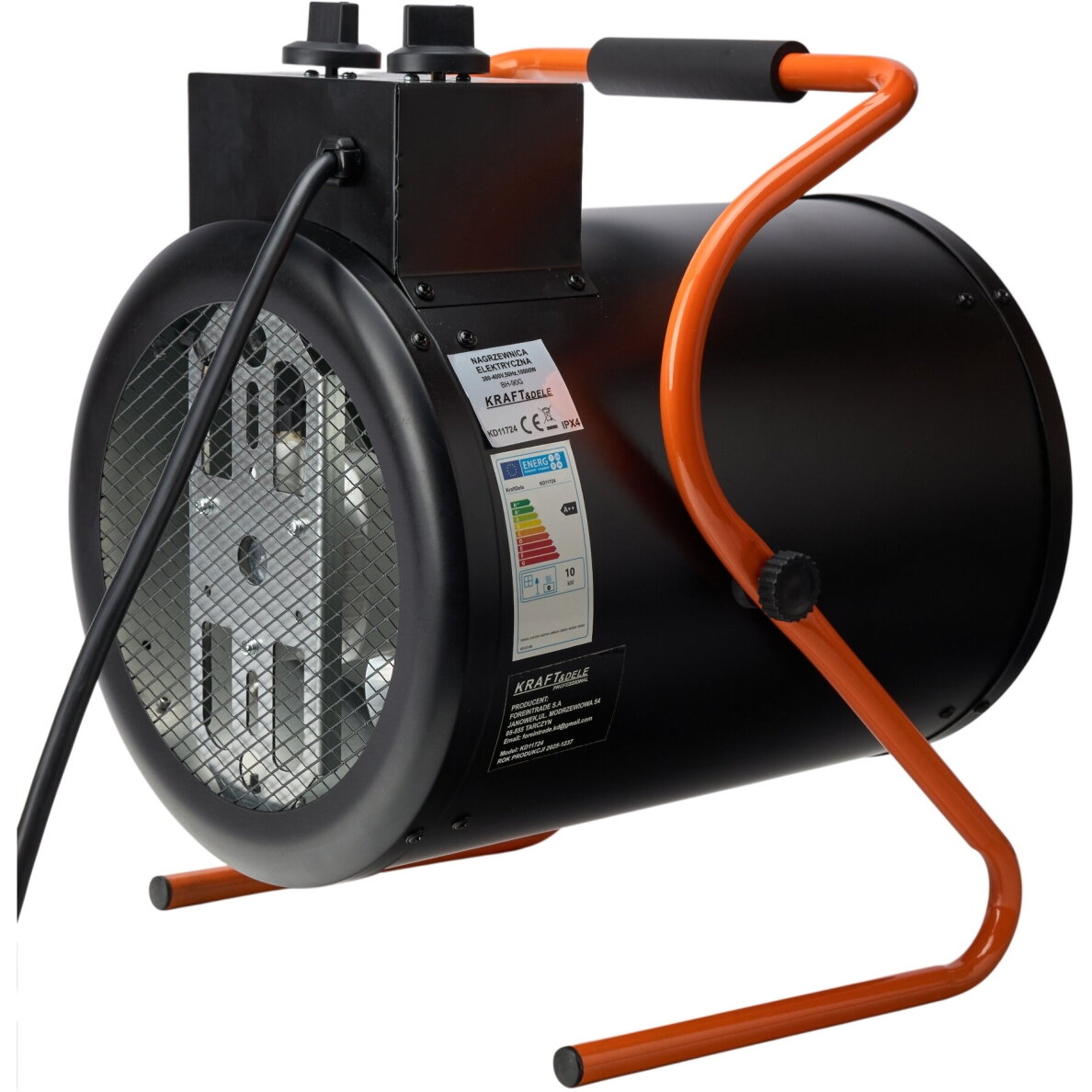 Elektrinis šildytuvas 10kW 400V 2 Elektrinis šildytuvas 10kW 400V 2