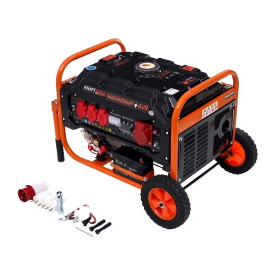 El. srovės generatorius benzininis 3500W 12V/230V/380V 2