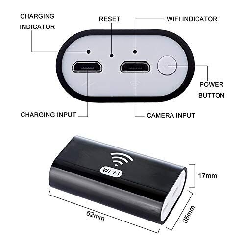 Endoskopas su WI-FI, Ø 8mm, 5m 2 Endoskopas su WI-FI, Ø 8mm, 5m 2