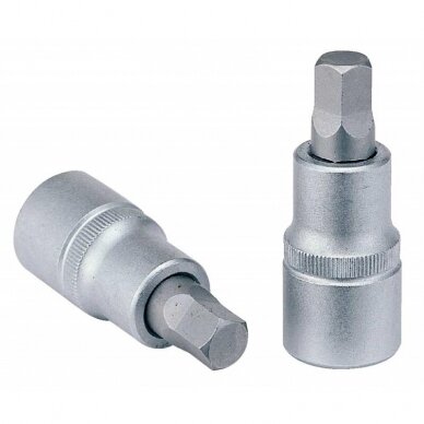 Galvutė antgalis speciali 1/2" 5-kampė 10mm stabdžių suportų remontui Galvutė antgalis speciali 1/2" 5-kampė 10mm stabdžių suportų remontui