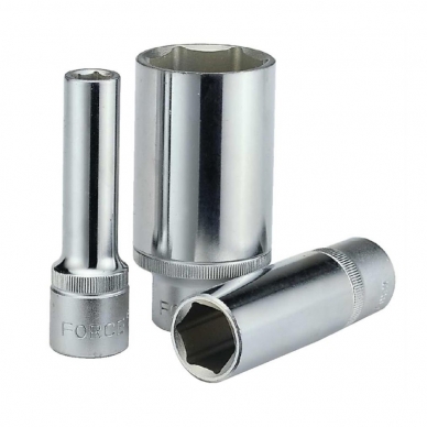 Galvutė ilga 5mm 6-kampė 1/4" Galvutė ilga 5mm 6-kampė 1/4"