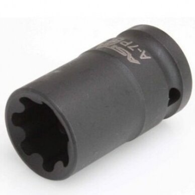 Galvutė speciali 1/2" 7-kampė 22mm stabdžių suportų remontui