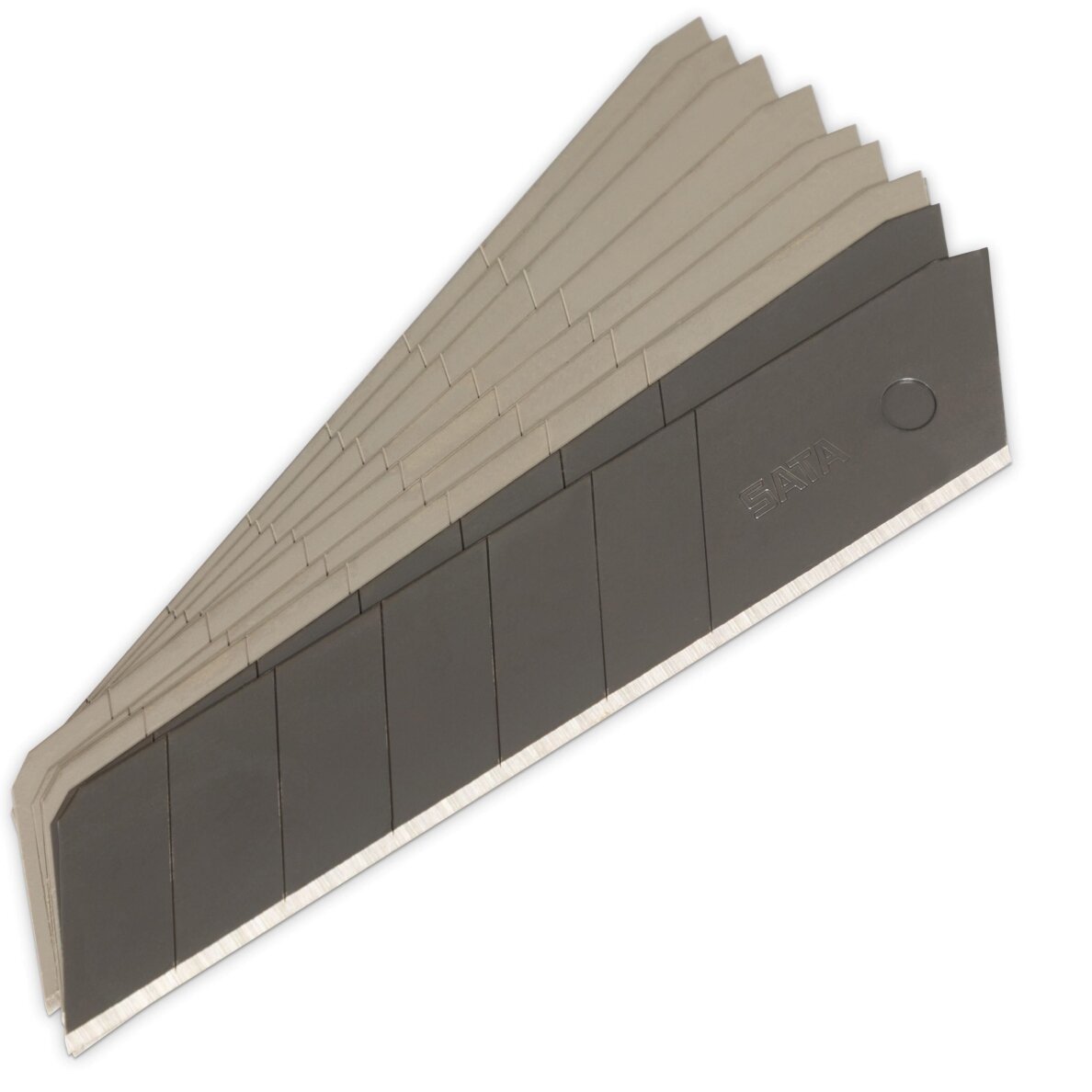 Geležtė nulaužiama peiliui 25mm (10vnt) 1 Geležtė nulaužiama peiliui 25mm (10vnt) 1