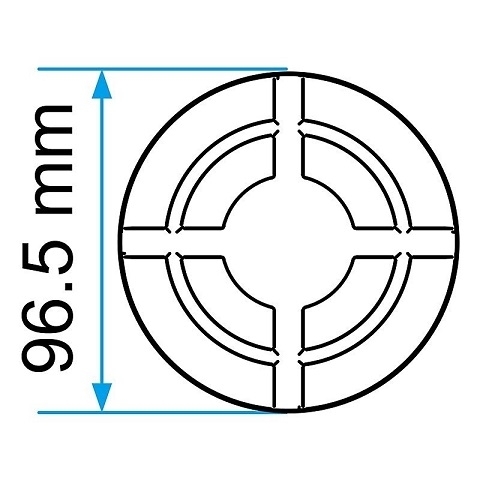Guminis padas domkratui 96.5x23mm 2 Guminis padas domkratui 96.5x23mm 2
