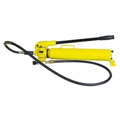 Hidraulinė rankinė pompa 1800cc su žarna 70MPa