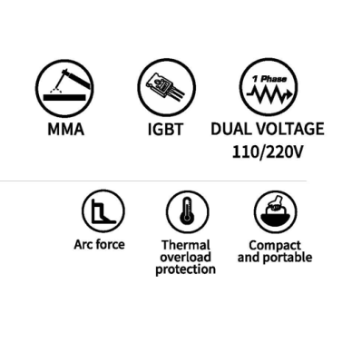 Inverterinis suvirinimo aparatas (IGBT) MMA 2 Inverterinis suvirinimo aparatas (IGBT) MMA 2