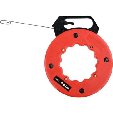Kabelio traukimo įtaisas su metaliniu lynu 3x1.5mm x 15m Kabelio traukimo įtaisas su metaliniu lynu 3x1.5mm x 15m
