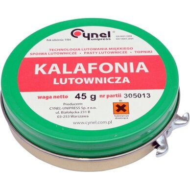 Kanifolija litavimui 45g Kanifolija litavimui 45g