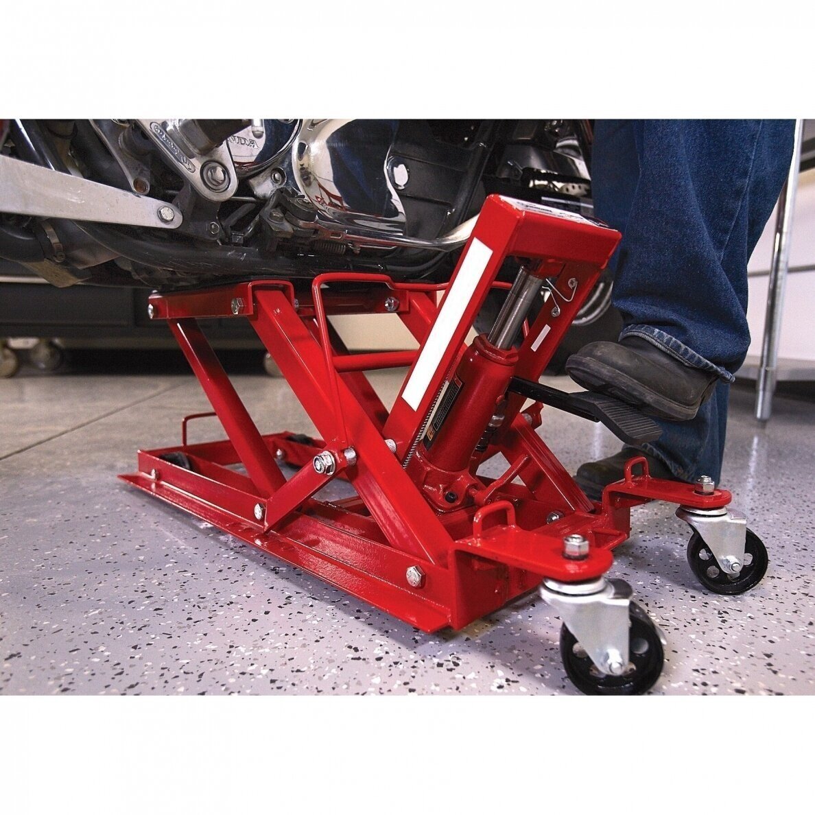 Keltuvas motociklui hidraulinis 400kg 10